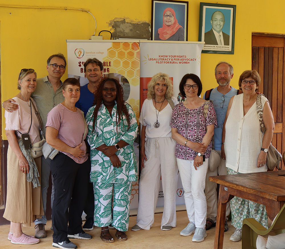 webgrrls beim Besuch in Zanzibar, Tansania